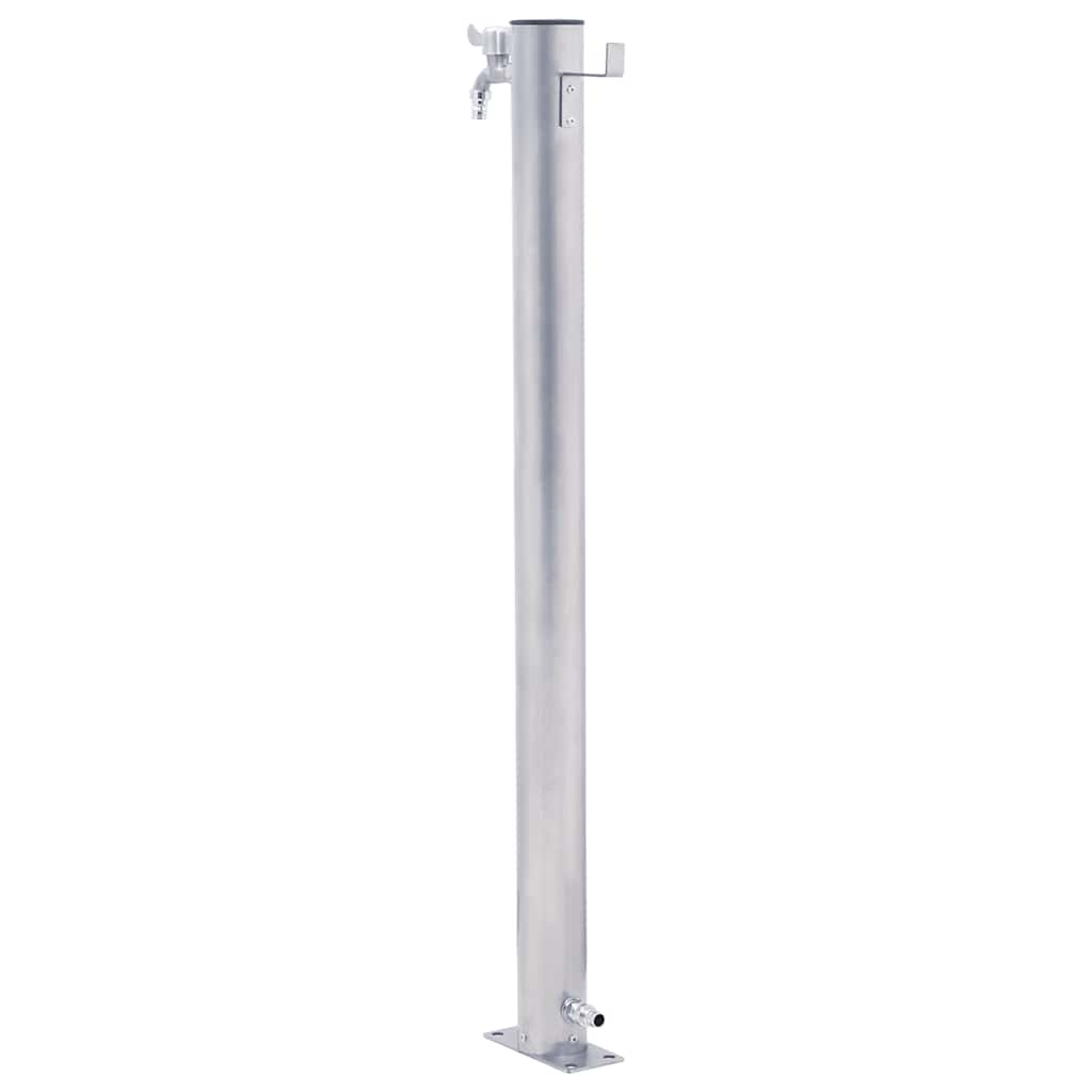 vidaXL Coloană de apă de grădină, 40 cm, oțel inoxidabil, rotund vidaXL Coloană de apă de grădină, 40 cm, oțel inoxidabil, rotund