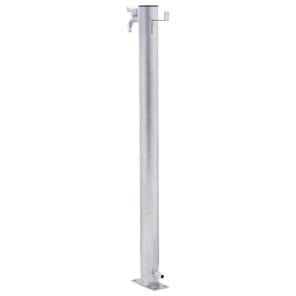 vidaXL Coloană de apă de grădină, 60 cm, oțel inoxidabil, rotund vidaXL Coloană de apă de grădină, 60 cm, oțel inoxidabil, rotund