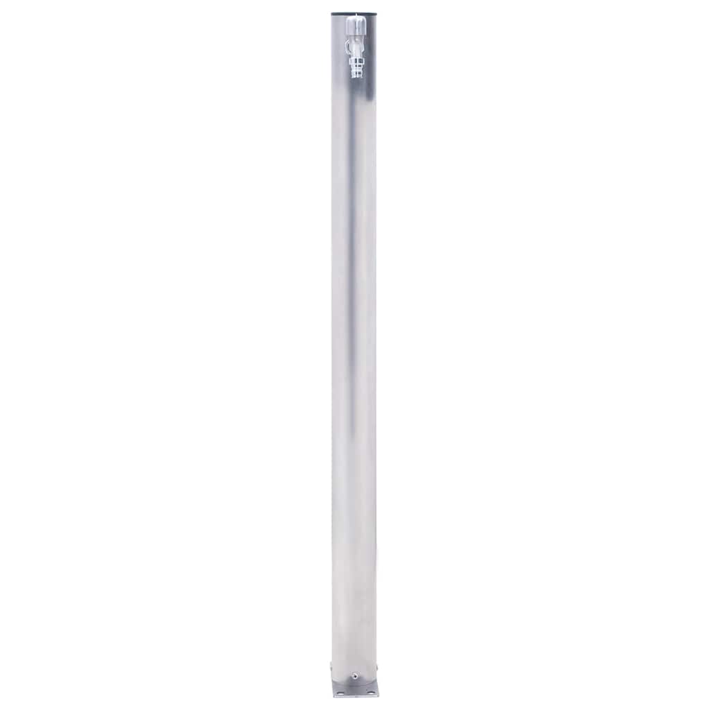 vidaXL Coloană de apă de grădină, 100 cm, oțel inoxidabil, rotund vidaXL Coloană de apă de grădină, 100 cm, oțel inoxidabil, rotund