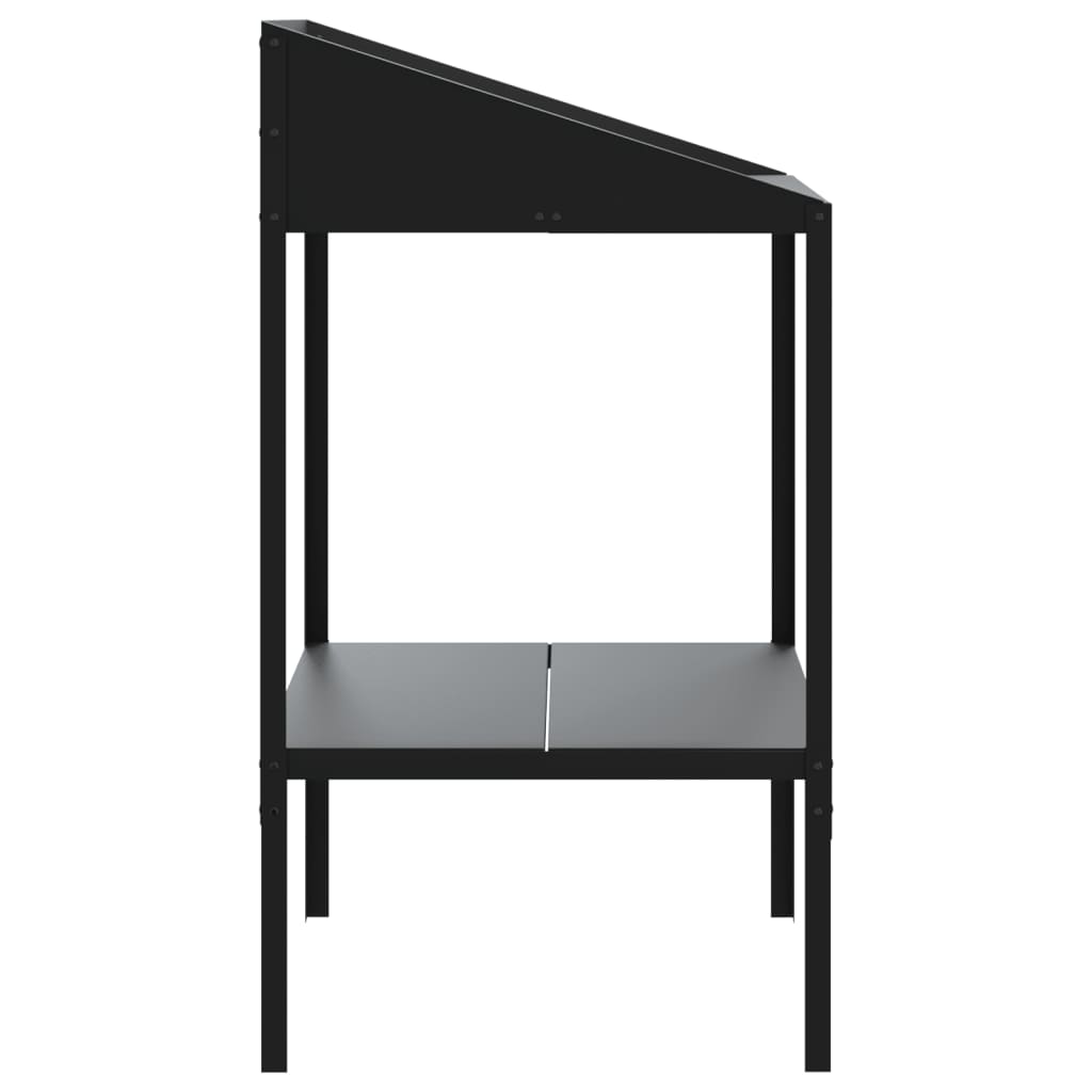 vidaXL Suport de plante, antracit, 56,5x54,5x100 cm, oțel galvanizat vidaXL Suport de plante, antracit, 56,5x54,5x100 cm, oțel galvanizat