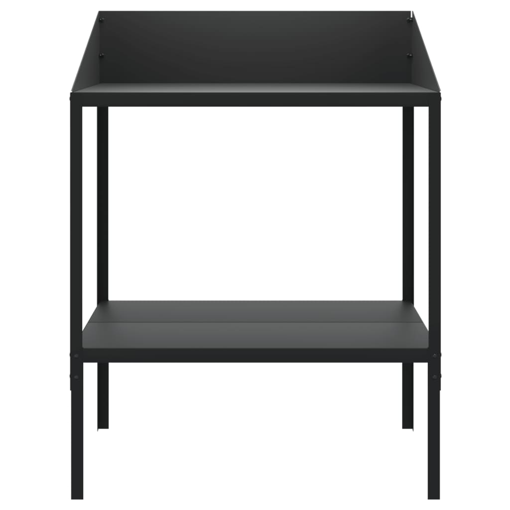 vidaXL Suport de plante, antracit, 75,5x54,5x100 cm, oțel galvanizat