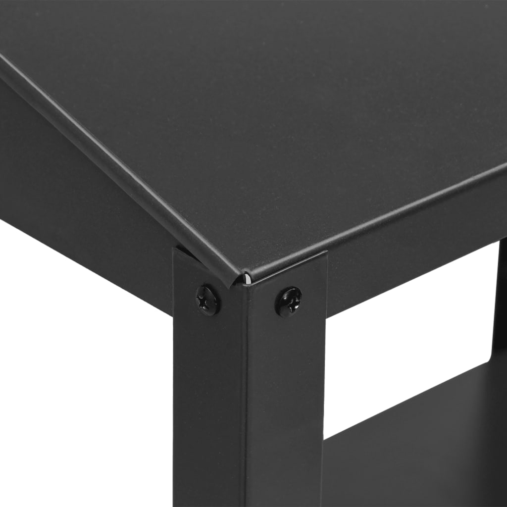 vidaXL Suport de plante, antracit, 75,5x54,5x100 cm, oțel galvanizat