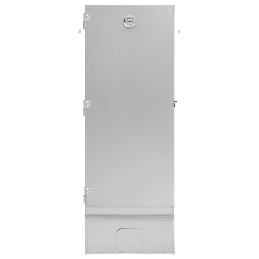 vidaXL Afumătoare grătar cu așchii lemn 44,5x29x110 cm oțel galvanizat vidaXL Afumătoare grătar cu așchii lemn 44,5x29x110 cm oțel galvanizat