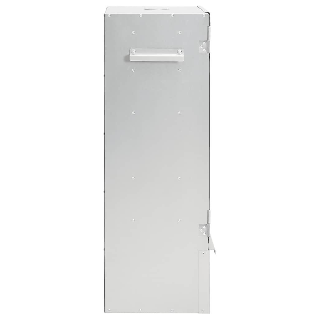 vidaXL Afumătoare grătar cu așchii lemn 44,5x29x83 cm, oțel galvanizat vidaXL Afumătoare grătar cu așchii lemn 44,5x29x83 cm, oțel galvanizat