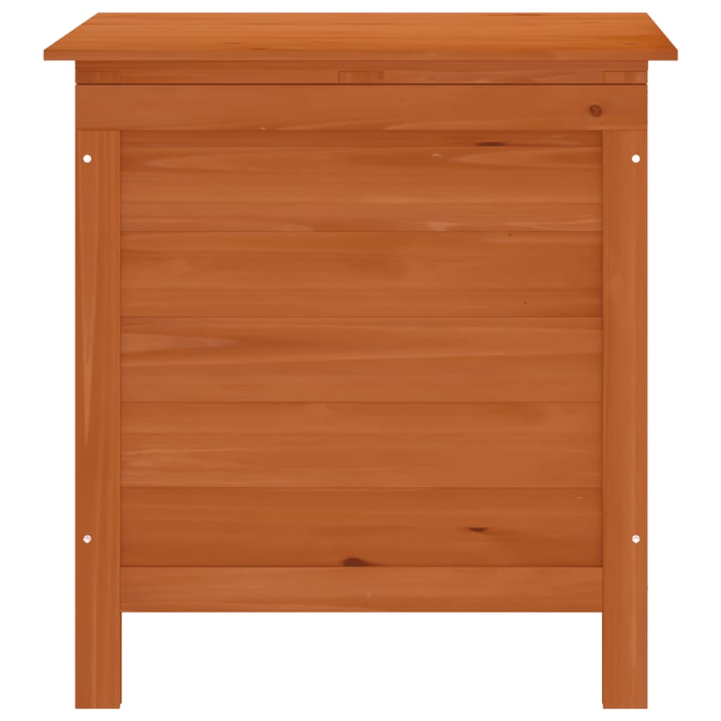 vidaXL Ladă depozitare grădină maro 50x49x56,5 cm lemn masiv brad vidaXL Ladă depozitare grădină maro 50x49x56,5 cm lemn masiv brad