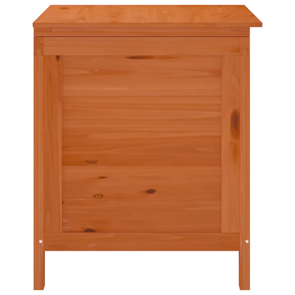 vidaXL Ladă depozitare grădină maro 50x49x56,5 cm lemn masiv brad vidaXL Ladă depozitare grădină maro 50x49x56,5 cm lemn masiv brad