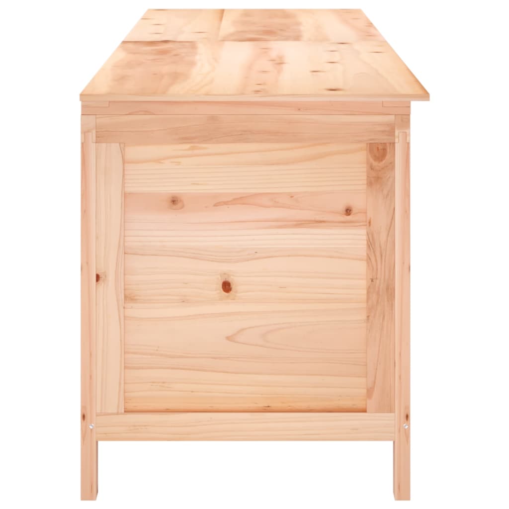 vidaXL Ladă de depozitare de grădină 198,5x50x56,5 cm lemn masiv brad vidaXL Ladă de depozitare de grădină 198,5x50x56,5 cm lemn masiv brad