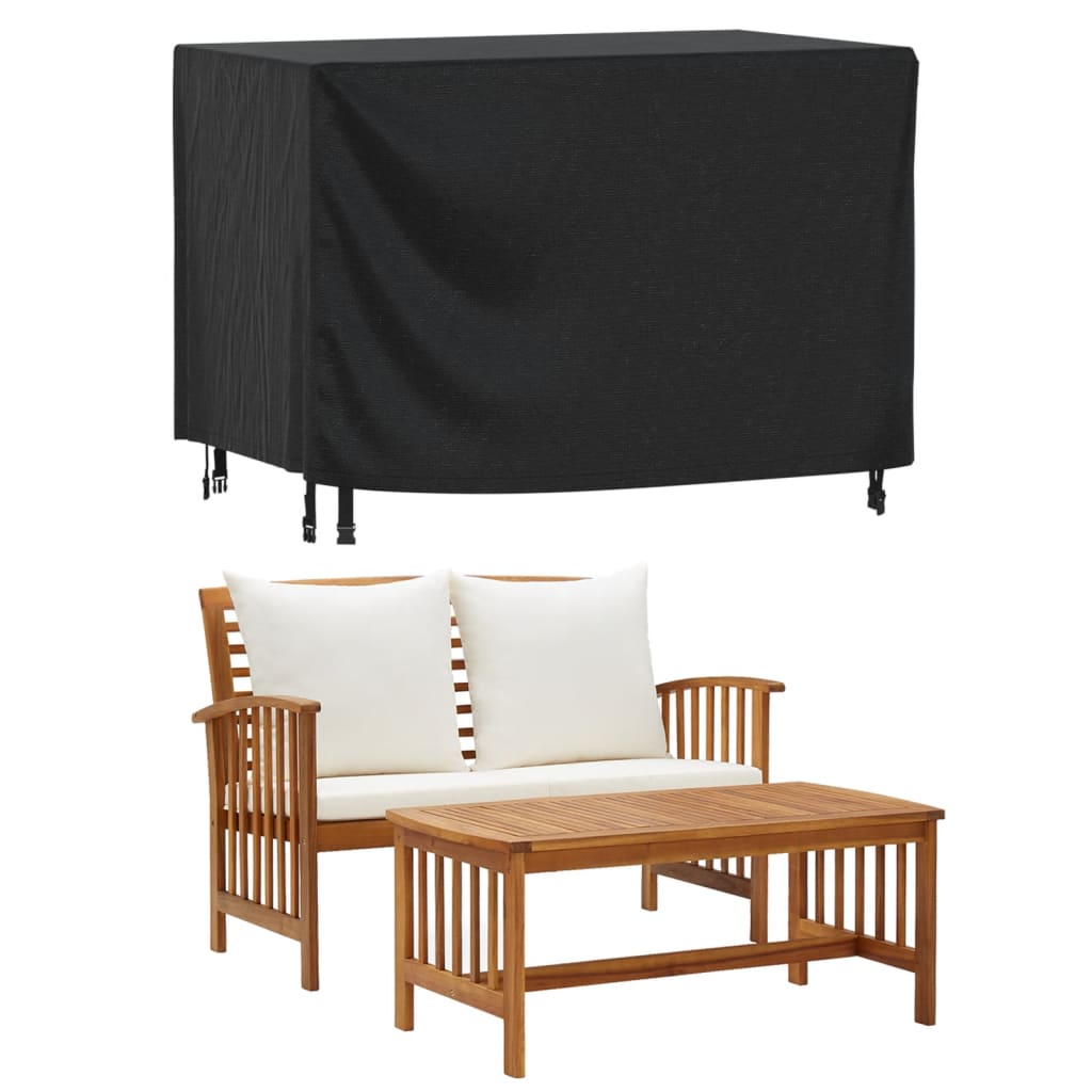 vidaXL Husă mobilier de grădină negru 140x70x90 cm impermeabilă 420D vidaXL Husă mobilier de grădină negru 140x70x90 cm impermeabilă 420D