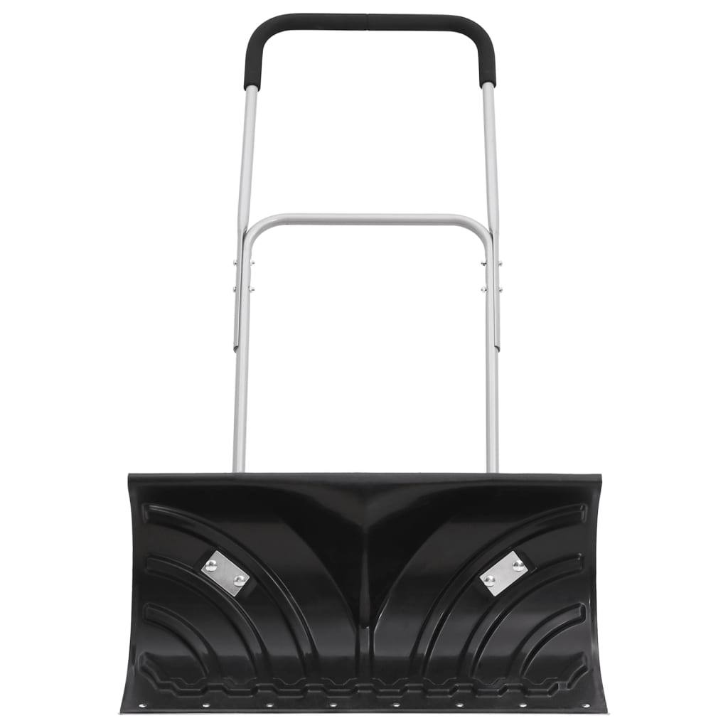vidaXL Lopată de zăpadă cu mâner extensibil negru 66 cm lamă din oțel vidaXL Lopată de zăpadă cu mâner extensibil negru 66 cm lamă din oțel