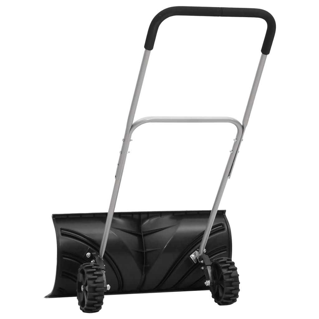 vidaXL Lopată de zăpadă cu mâner extensibil negru 66 cm lamă din oțel vidaXL Lopată de zăpadă cu mâner extensibil negru 66 cm lamă din oțel