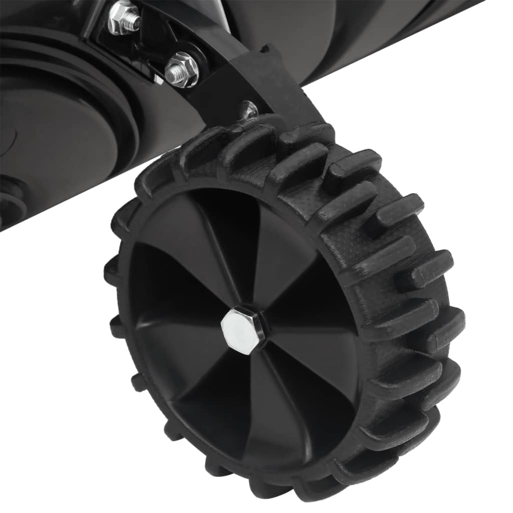 vidaXL Lopată de zăpadă cu mâner extensibil negru 66 cm lamă din oțel vidaXL Lopată de zăpadă cu mâner extensibil negru 66 cm lamă din oțel