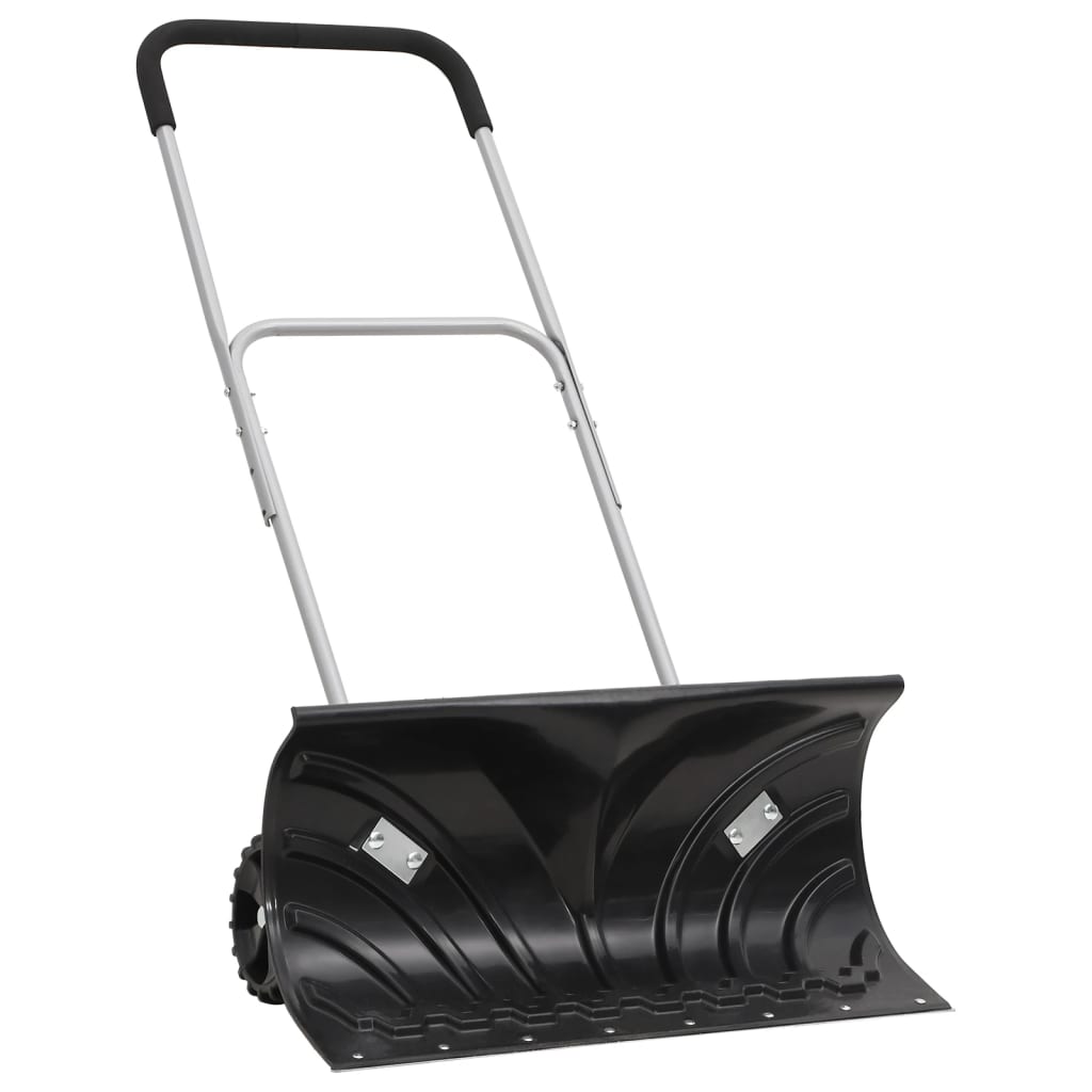 vidaXL Lopată de zăpadă cu mâner extensibil negru 66 cm lamă din oțel vidaXL Lopată de zăpadă cu mâner extensibil negru 66 cm lamă din oțel