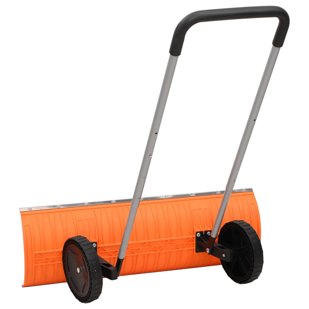 vidaXL Lopată de zăpadă mâner extensibil portocaliu 96cm lamă din oțel vidaXL Lopată de zăpadă mâner extensibil portocaliu 96cm lamă din oțel