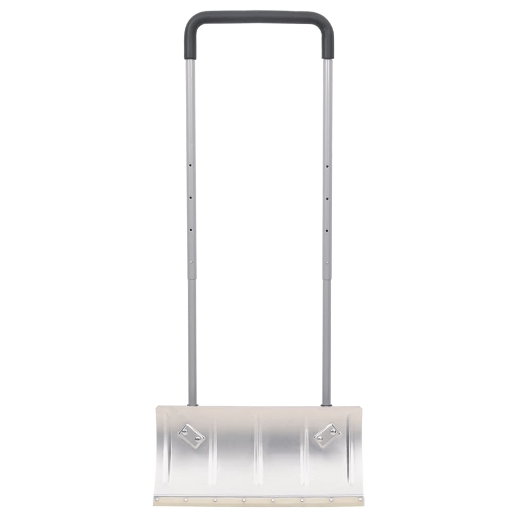 vidaXL Lopată de zăpadă mâner extensibil argintiu 61 cm lamă din oțel vidaXL Lopată de zăpadă mâner extensibil argintiu 61 cm lamă din oțel