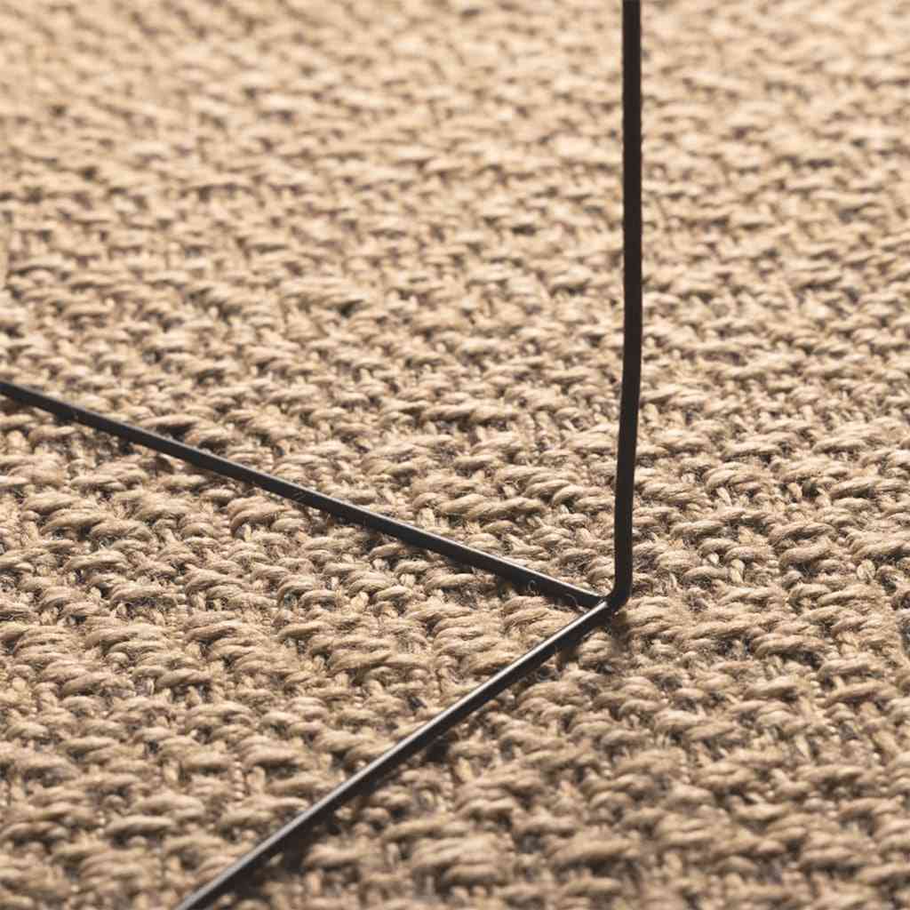 vidaXL Covor ZIZUR aspect iută, 80x150 cm, pentru interior și exterior vidaXL Covor ZIZUR aspect iută, 80x150 cm, pentru interior și exterior