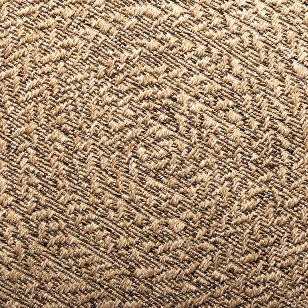 vidaXL Covor ZIZUR aspect iută, 80x150 cm, pentru interior și exterior vidaXL Covor ZIZUR aspect iută, 80x150 cm, pentru interior și exterior