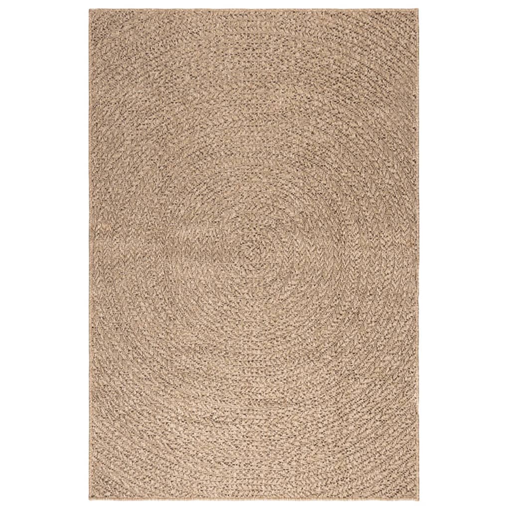 vidaXL Covor ZIZUR aspect iută 120x170 cm, pentru interior și exterior vidaXL Covor ZIZUR aspect iută 120x170 cm, pentru interior și exterior