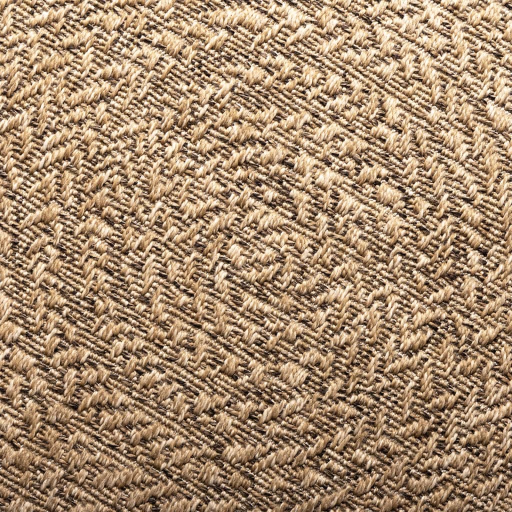 vidaXL Covor ZIZUR aspect iută 160x230 cm, pentru interior și exterior