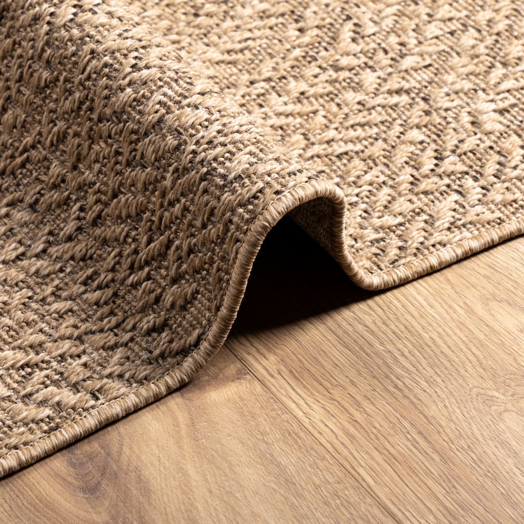 vidaXL Covor ZIZUR aspect iută 200x290 cm pentru interior și exterior