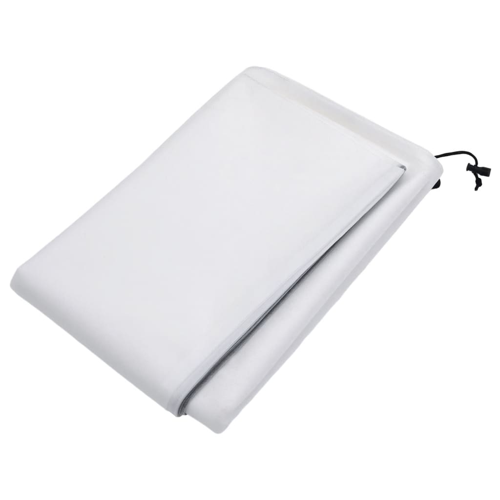 vidaXL Protecție de fleece plante cu fermoar 2 buc 70 g/m² 1,55x1,55 m