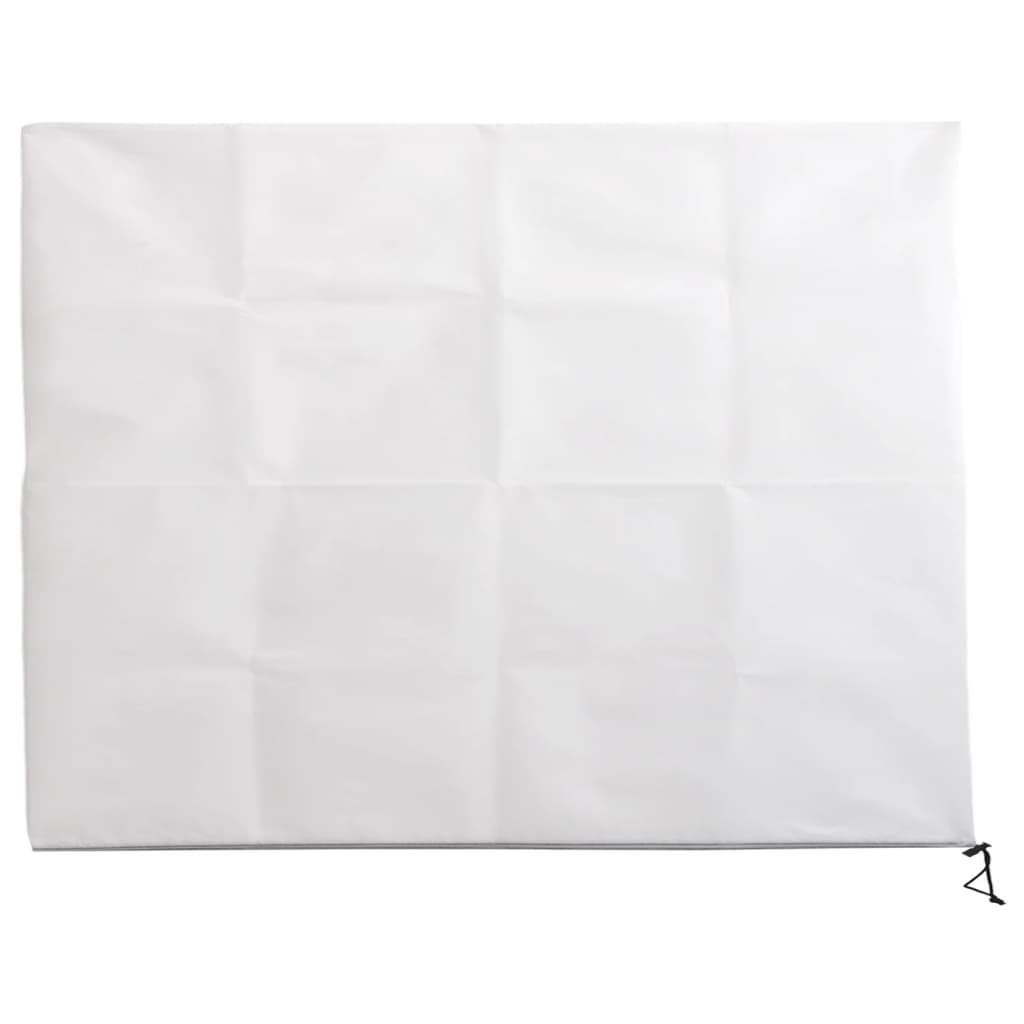 vidaXL Protecție de fleece pt plante, cu fermoar, 70 g/m², 3,93x3 m