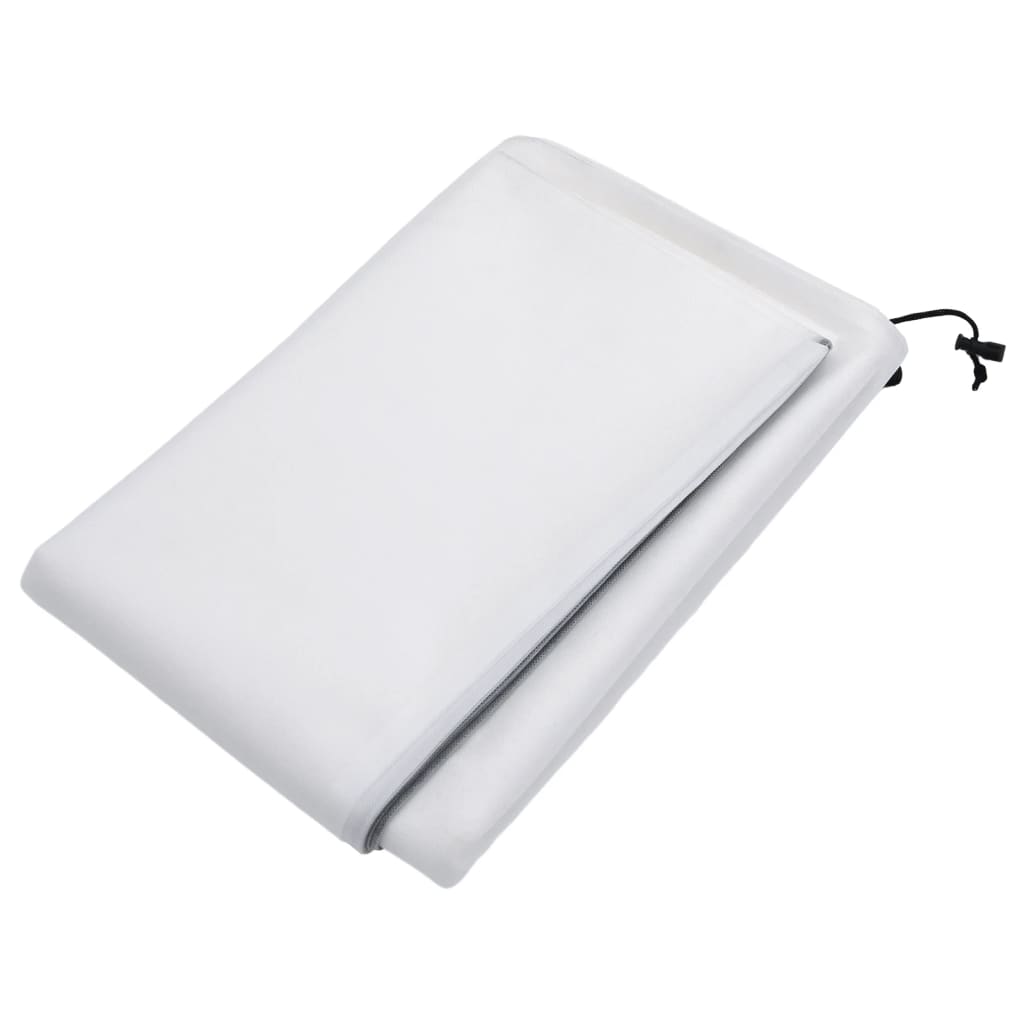 vidaXL Protecție de fleece pt plante, cu fermoar, 70 g/m², 3,93x3 m