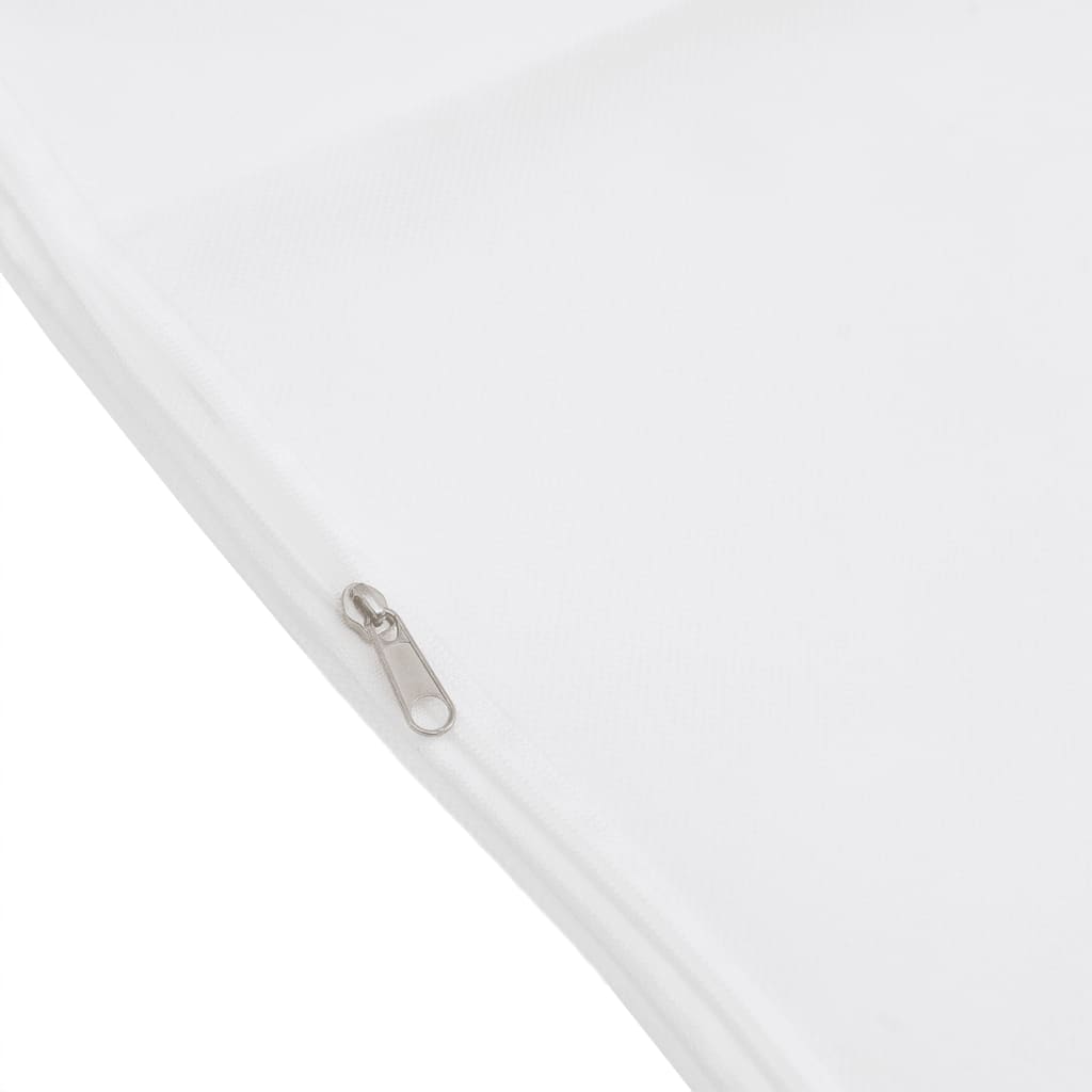 vidaXL Protecție de fleece pt plante, cu fermoar, 70 g/m², 3,93x3 m