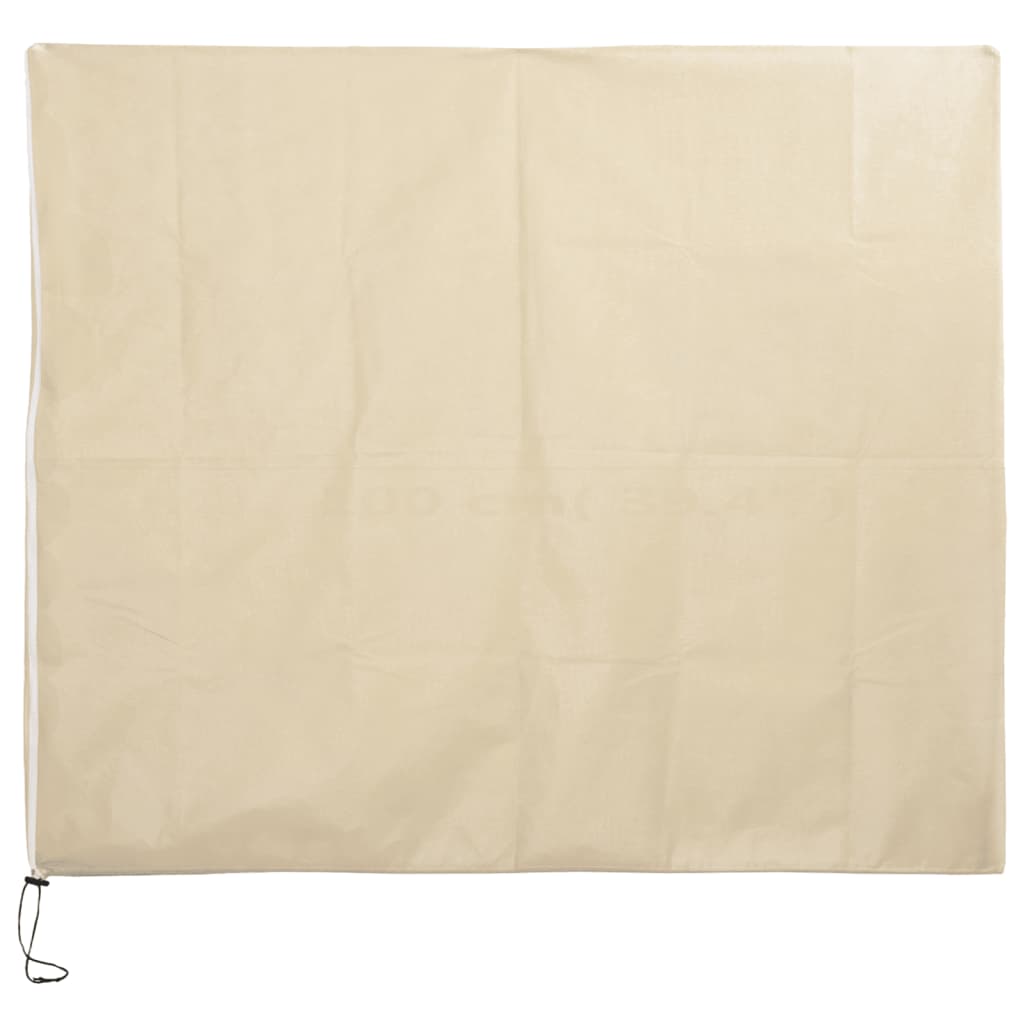 vidaXL Protecție de fleece pt plante, cu fermoar, 70 g/m², 2,36x2 m vidaXL Protecție de fleece pt plante, cu fermoar, 70 g/m², 2,36x2 m