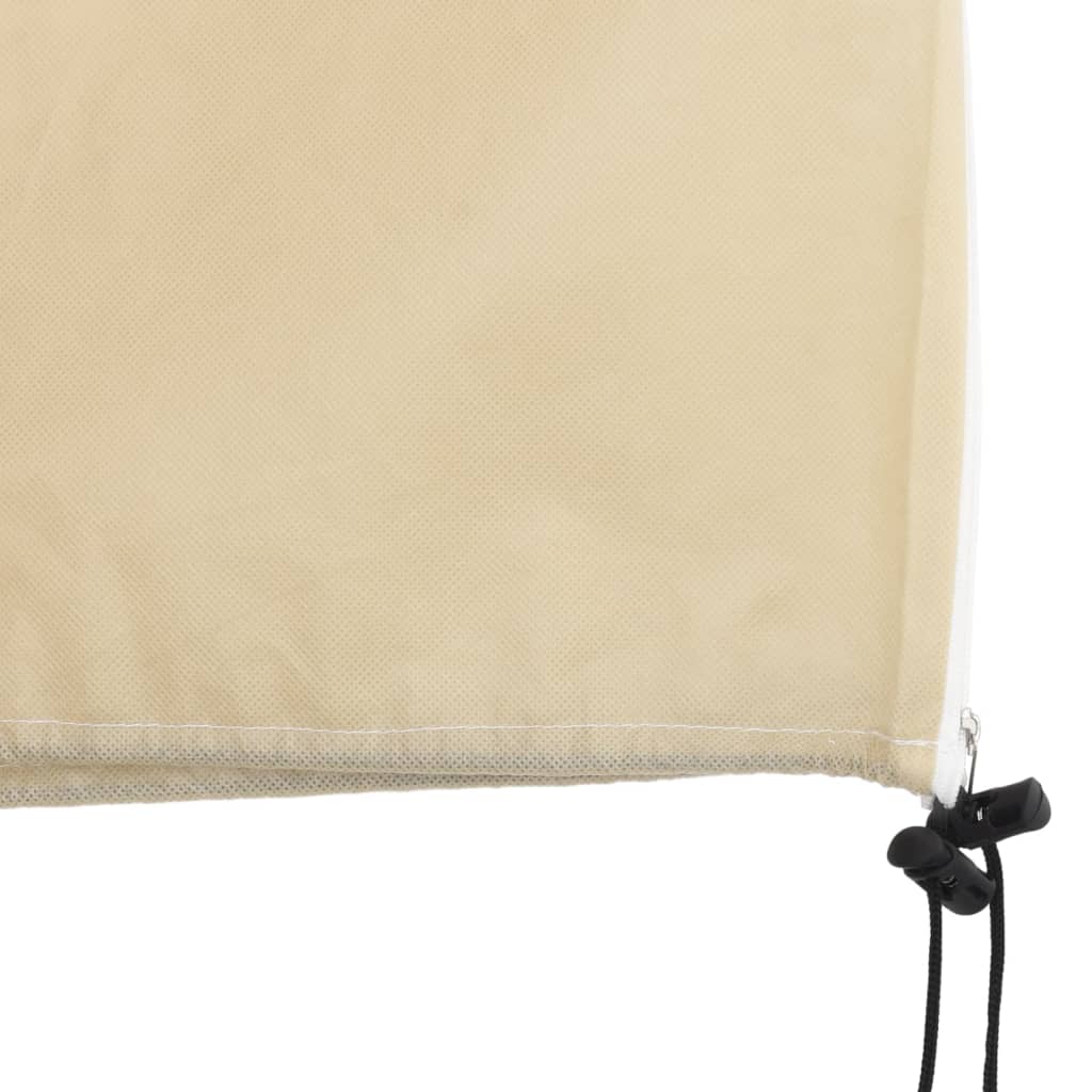 vidaXL Protecție de fleece pt plante, cu fermoar, 70 g/m², 3,93x3 m vidaXL Protecție de fleece pt plante, cu fermoar, 70 g/m², 3,93x3 m