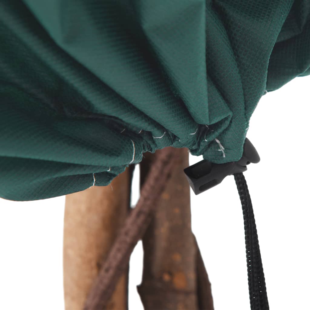 vidaXL Huse de fleece pentru plante cu șnur 4 buc 70 g/m² 0,8x1 m vidaXL Huse de fleece pentru plante cu șnur 4 buc 70 g/m² 0,8x1 m