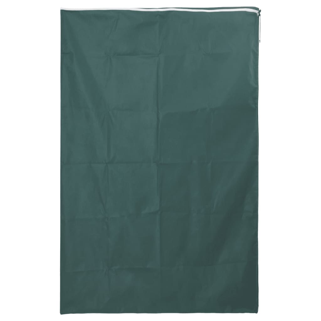 vidaXL Protecție de fleece plante cu fermoar, 2 buc, 70 g/m², 1x1,55 m