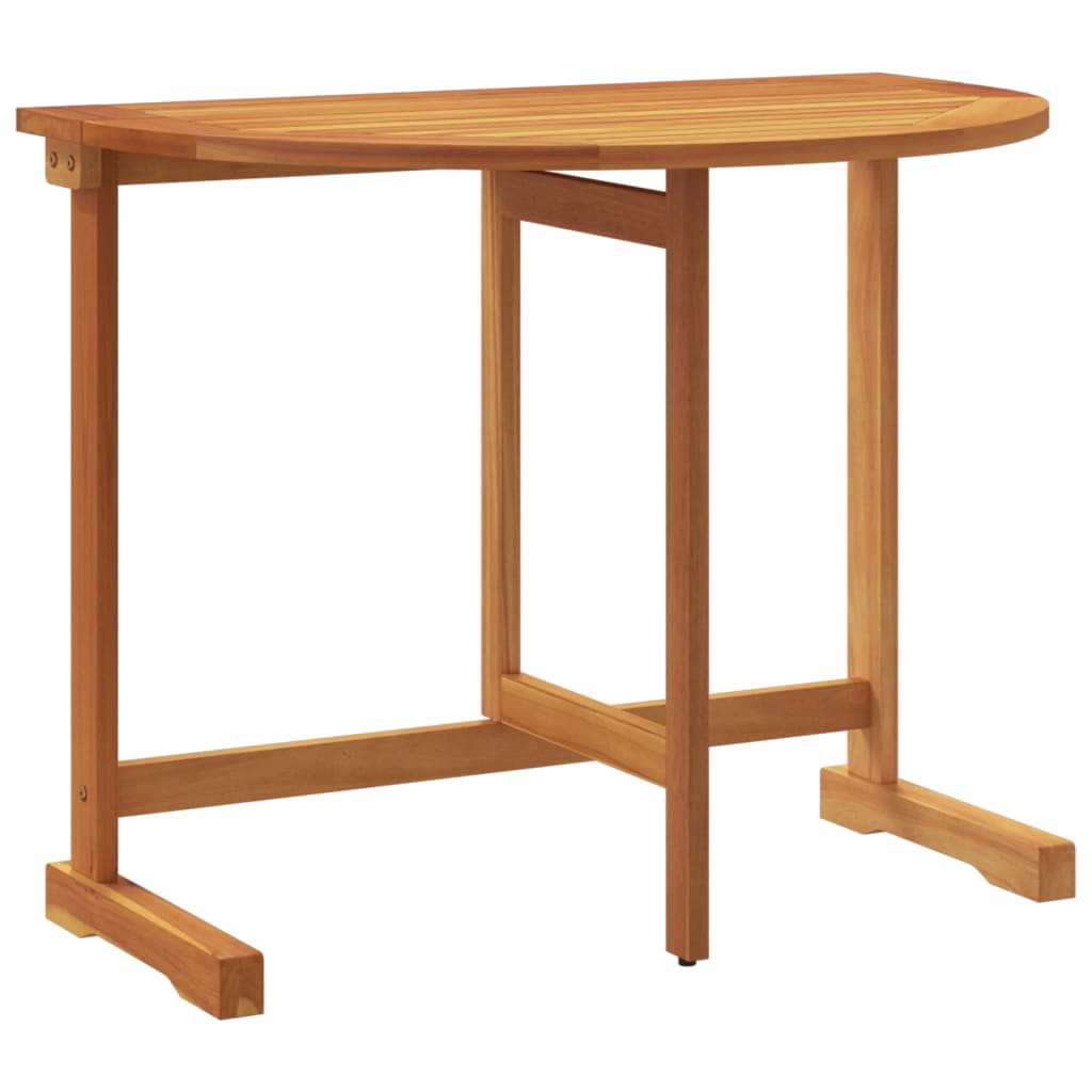 vidaXL Masă de balcon pliabilă, 90x60x72 cm, lemn masiv de acacia vidaXL Masă de balcon pliabilă, 90x60x72 cm, lemn masiv de acacia