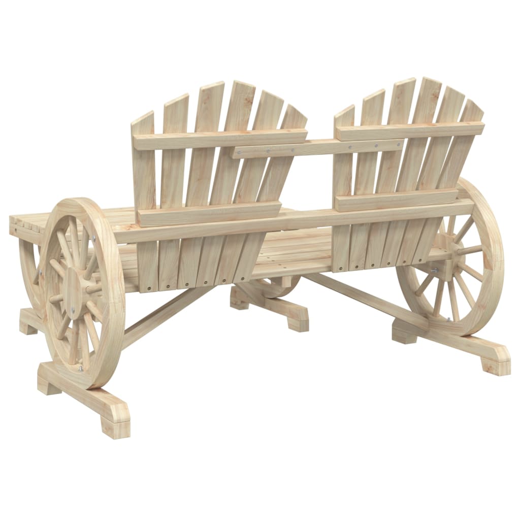 vidaXL Set mobilier de grădină, 2 piese, lemn masiv de brad vidaXL Set mobilier de grădină, 2 piese, lemn masiv de brad