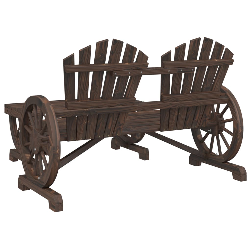 vidaXL Set mobilier de grădină, 2 piese, lemn masiv de brad vidaXL Set mobilier de grădină, 2 piese, lemn masiv de brad