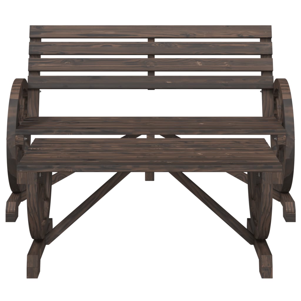 vidaXL Set mobilier de grădină, 2 piese, lemn masiv de brad vidaXL Set mobilier de grădină, 2 piese, lemn masiv de brad