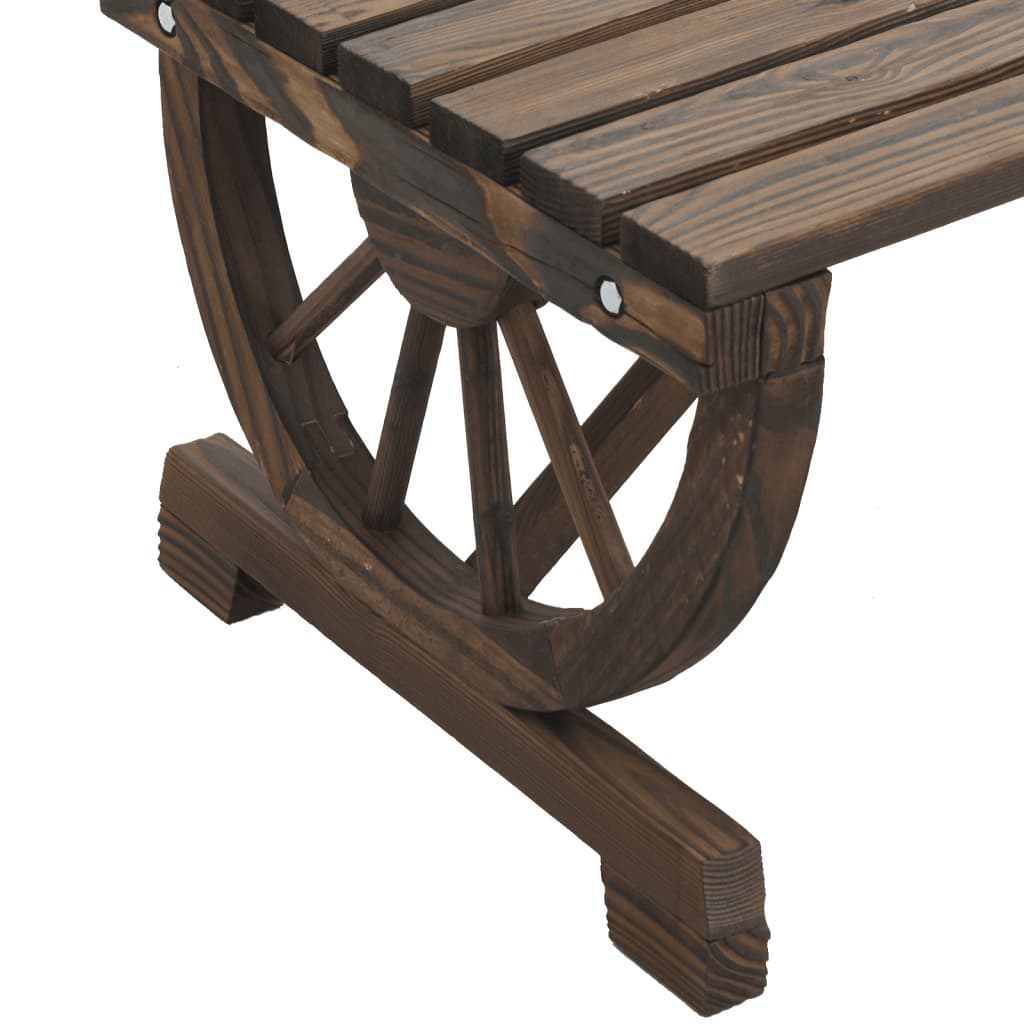 vidaXL Măsuță de cafea de grădină, 90x50x40 cm, lemn masiv de brad vidaXL Măsuță de cafea de grădină, 90x50x40 cm, lemn masiv de brad