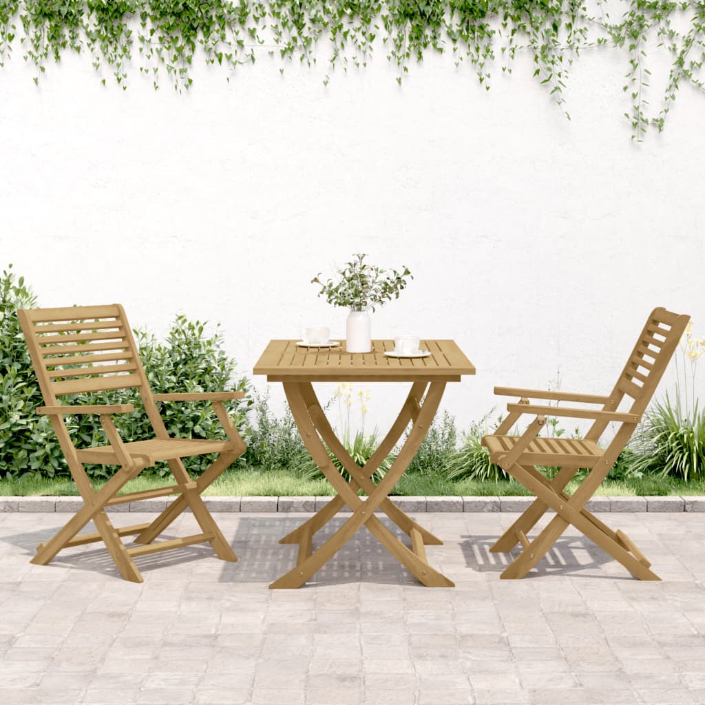 vidaXL Scaune grădină pliante 2 buc 54,5x61,5x86,5cm lemn masiv acacia vidaXL Scaune grădină pliante 2 buc 54,5x61,5x86,5cm lemn masiv acacia