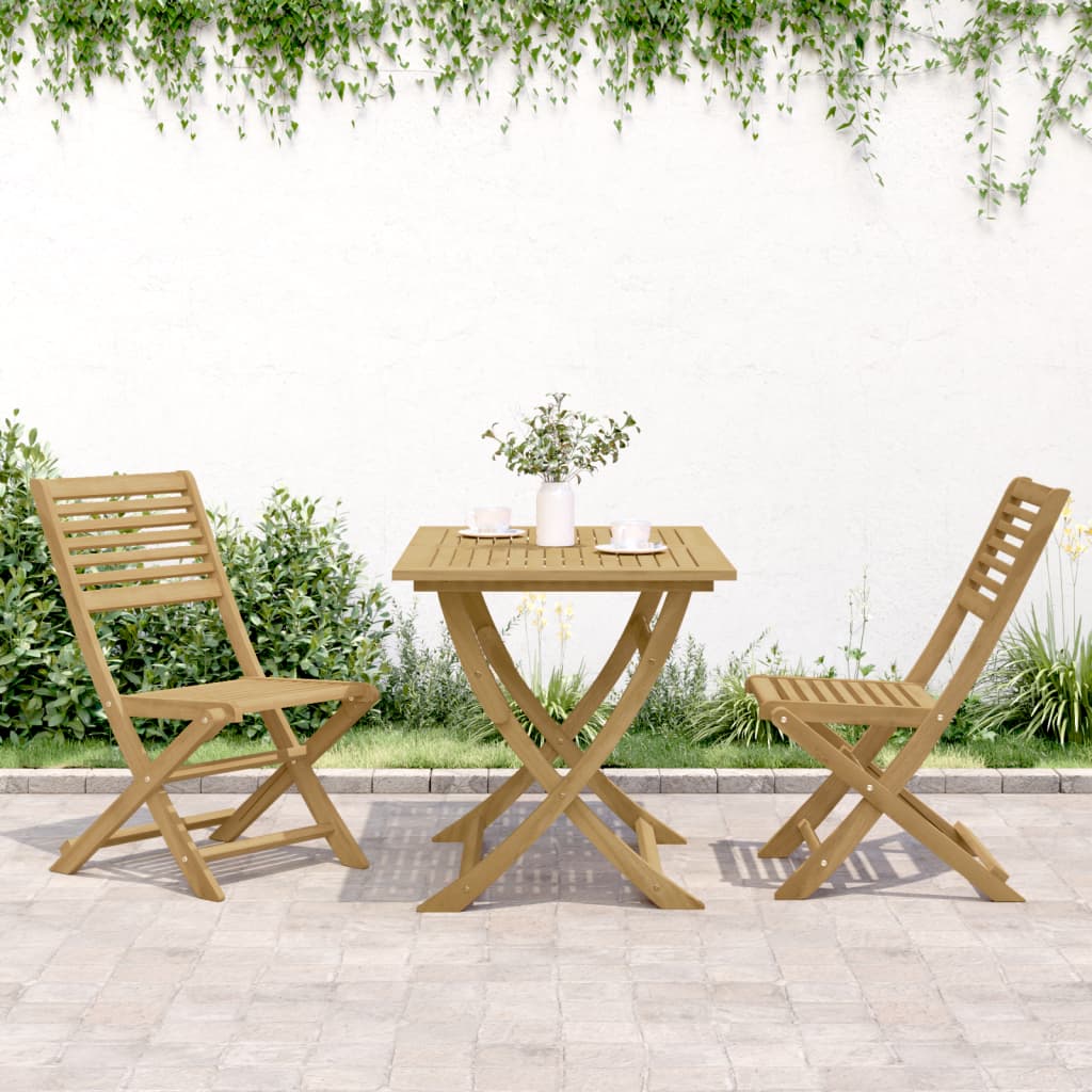 vidaXL Scaune grădină pliante 2 buc. 48,5x61,5x87 cm lemn masiv acacia vidaXL Scaune grădină pliante 2 buc. 48,5x61,5x87 cm lemn masiv acacia