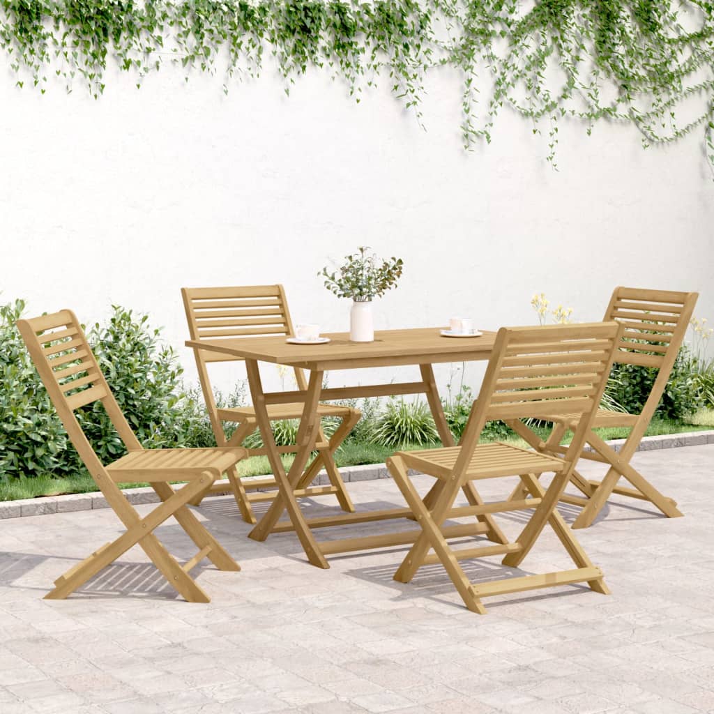 vidaXL Scaune grădină pliante 4 buc. 48,5x61,5x87 cm lemn masiv acacia vidaXL Scaune grădină pliante 4 buc. 48,5x61,5x87 cm lemn masiv acacia