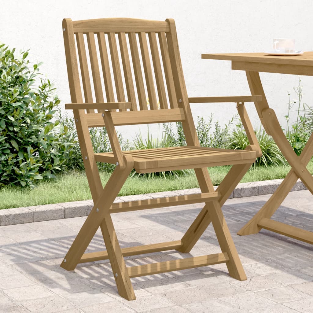 vidaXL Scaune grădină pliante 4 buc. 57,5x54,5x90 cm lemn masiv acacia vidaXL Scaune grădină pliante 4 buc. 57,5x54,5x90 cm lemn masiv acacia