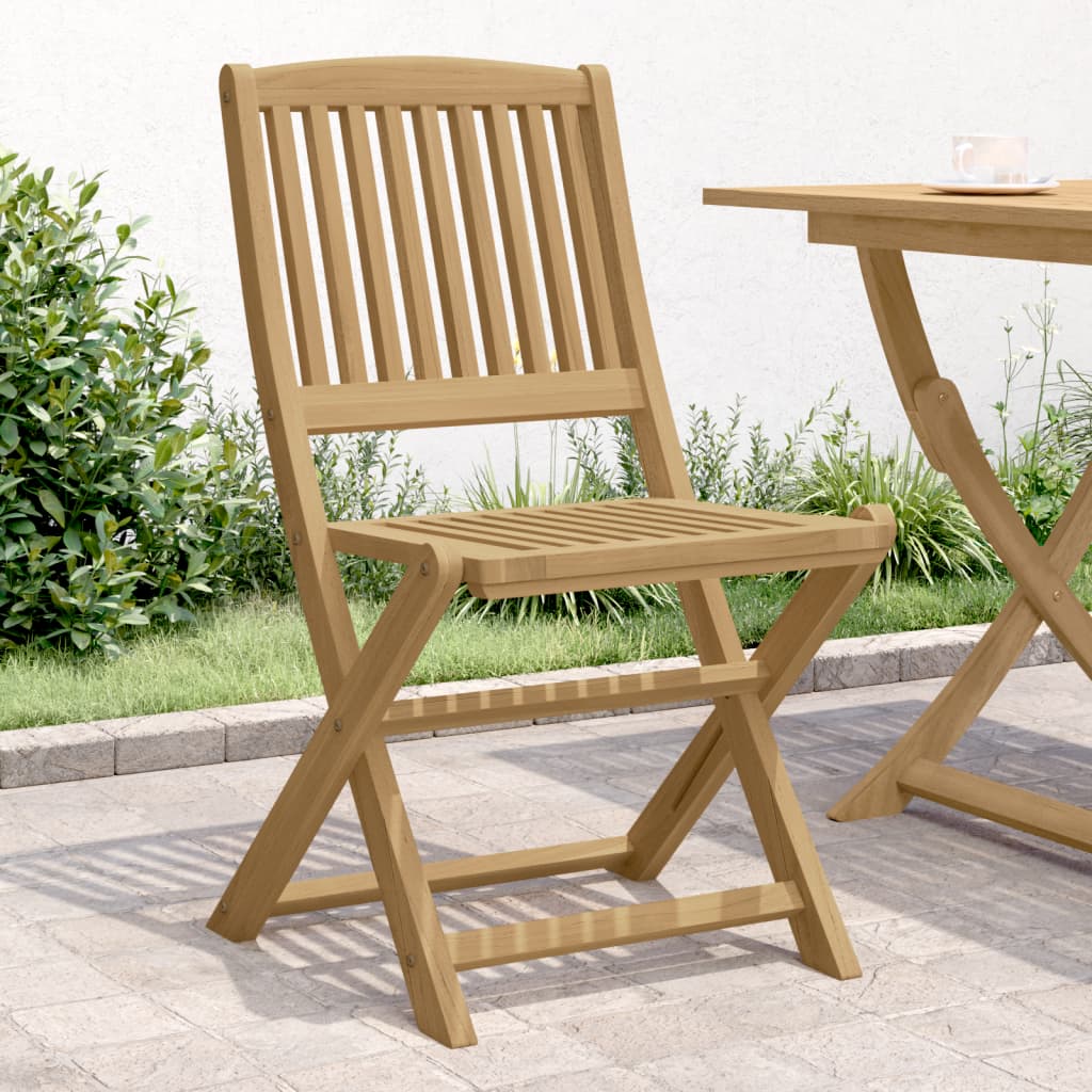 vidaXL Scaune grădină pliante 2 buc. 57x48,5x90 cm lemn masiv acacia vidaXL Scaune grădină pliante 2 buc. 57x48,5x90 cm lemn masiv acacia