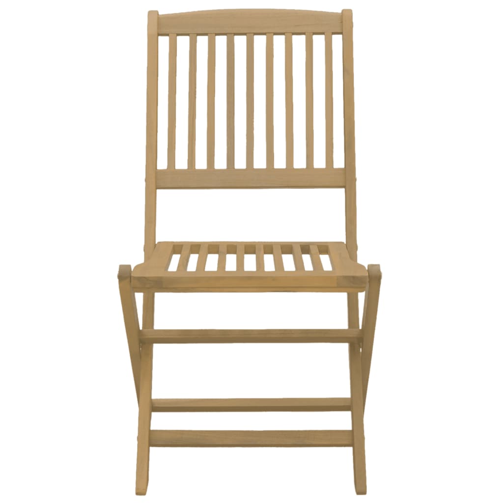 vidaXL Scaune de grădină pliante, 4 buc. 57x49x90 cm lemn masiv acacia vidaXL Scaune de grădină pliante, 4 buc. 57x49x90 cm lemn masiv acacia