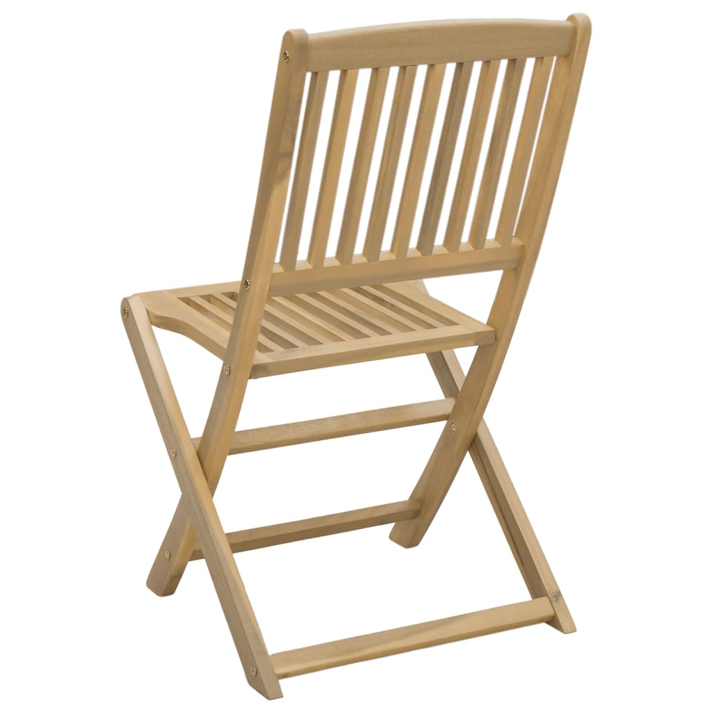 vidaXL Scaune de grădină pliante, 4 buc. 57x49x90 cm lemn masiv acacia vidaXL Scaune de grădină pliante, 4 buc. 57x49x90 cm lemn masiv acacia