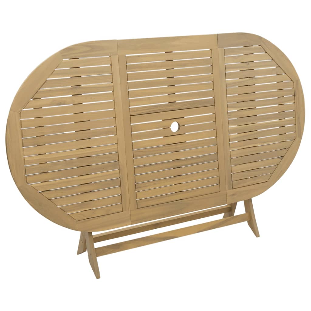 vidaXL Masă de grădină pliabilă, 160x85x75 cm, lemn masiv de acacia