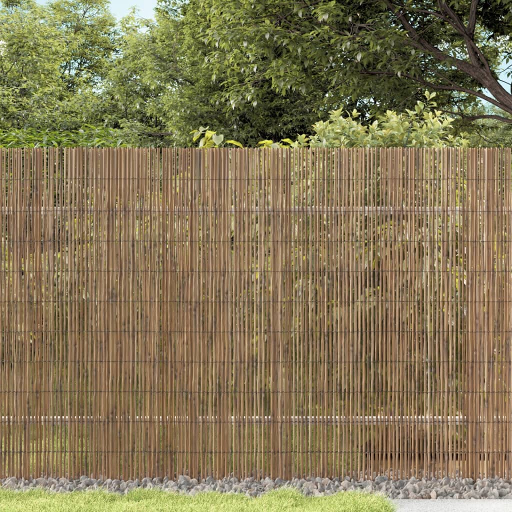 vidaXL Gard de grădină, 400x100 cm, stuf vidaXL Gard de grădină, 400x100 cm, stuf
