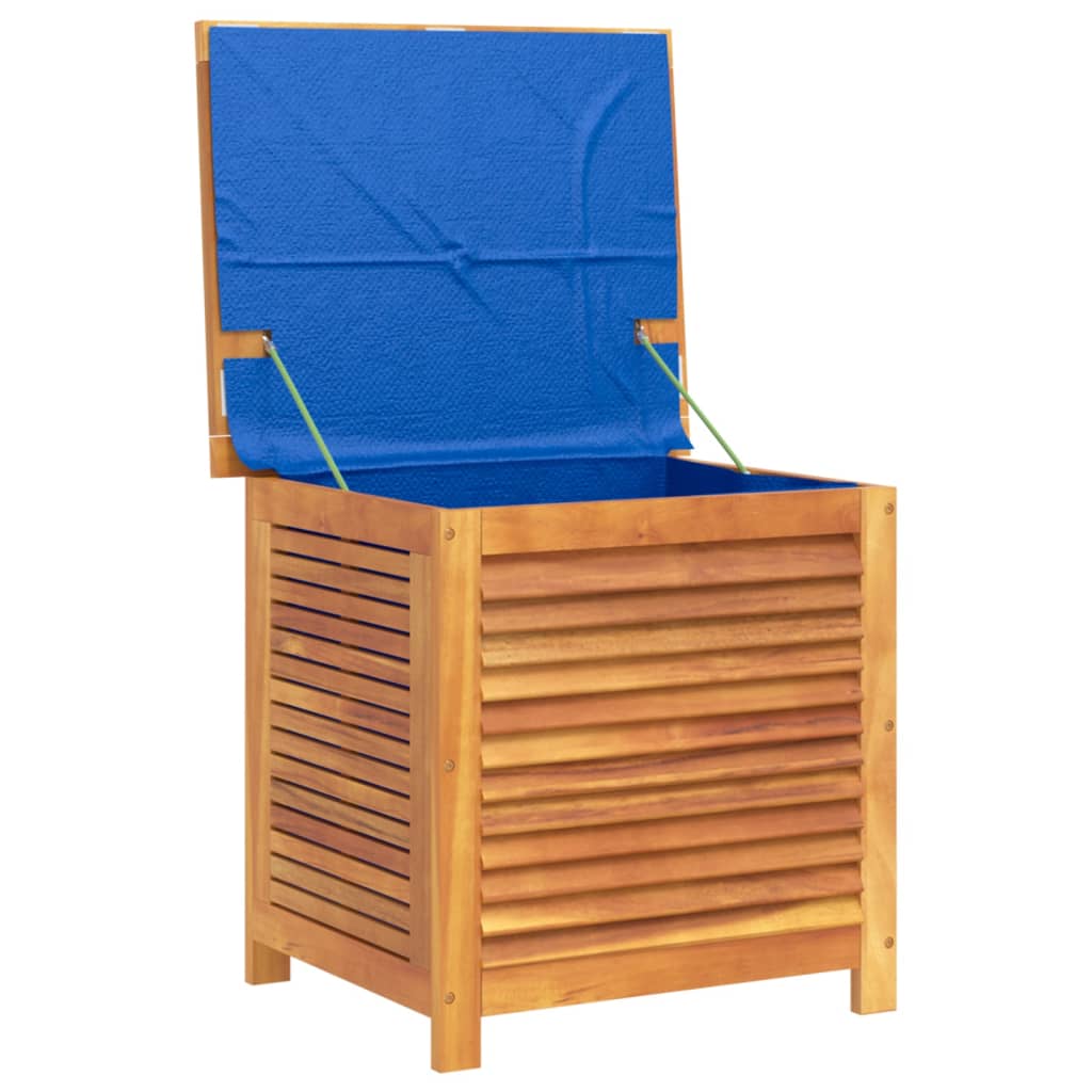 vidaXL Ladă depozitare grădină cu grilaj 60x50x56 cm lemn masiv acacia vidaXL Ladă depozitare grădină cu grilaj 60x50x56 cm lemn masiv acacia