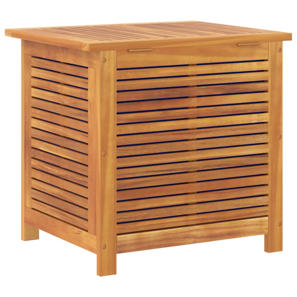 vidaXL Ladă depozitare grădină cu grilaj 60x50x56 cm lemn masiv acacia vidaXL Ladă depozitare grădină cu grilaj 60x50x56 cm lemn masiv acacia