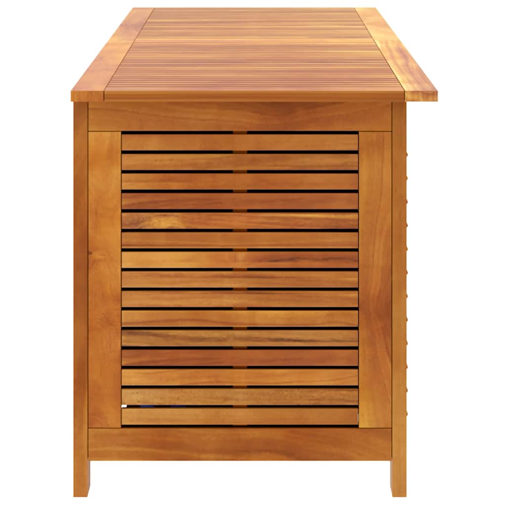 vidaXL Ladă depozitare grădină cu grilaj 150x50x56cm lemn masiv acacia vidaXL Ladă depozitare grădină cu grilaj 150x50x56cm lemn masiv acacia