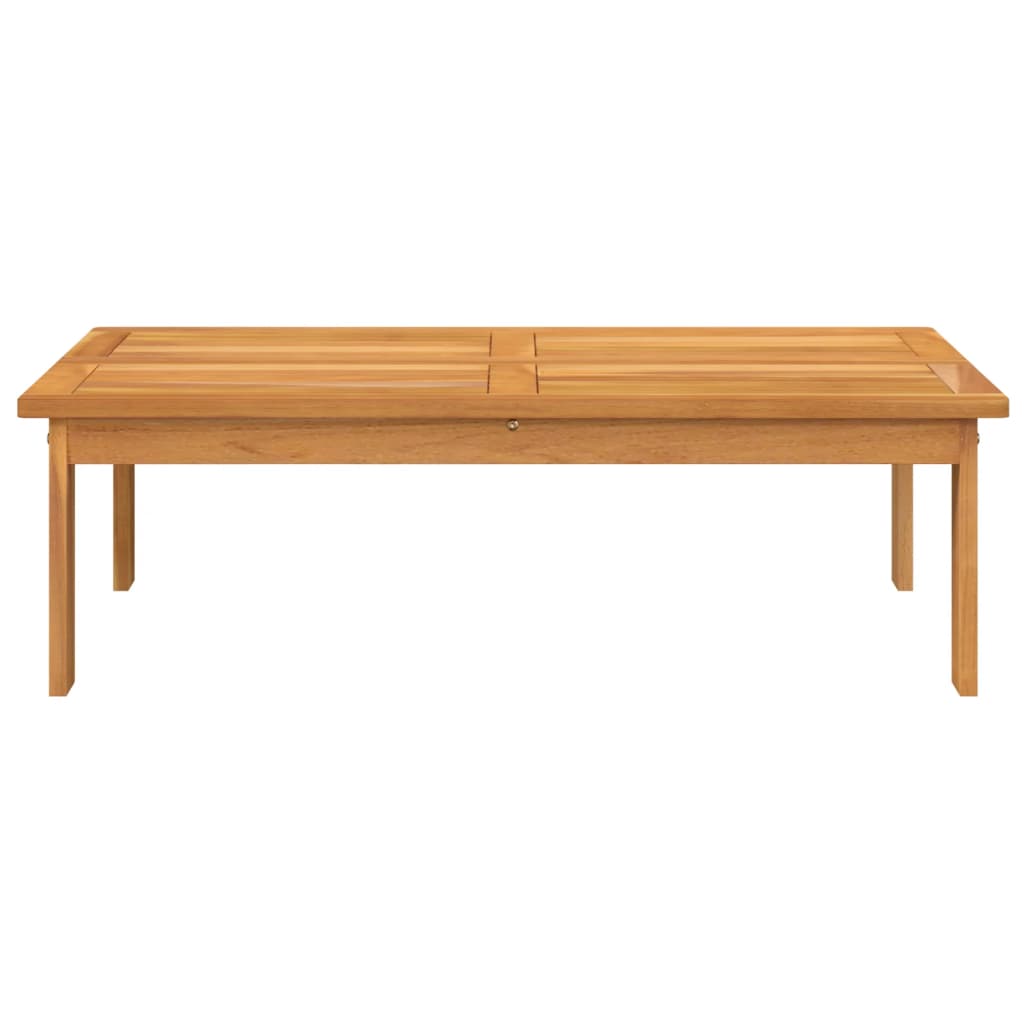 vidaXL Masă de grădină, 100x60x30 cm, lemn masiv de acacia vidaXL Masă de grădină, 100x60x30 cm, lemn masiv de acacia