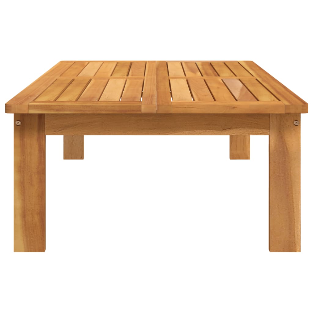 vidaXL Masă de grădină, 100x60x30 cm, lemn masiv de acacia vidaXL Masă de grădină, 100x60x30 cm, lemn masiv de acacia